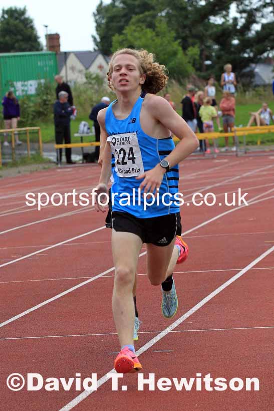 1500 metres, 2023 NEGP 5 Monkton, Wed, July 26th. Photo: David T. Hewitson/Sports for All Pics